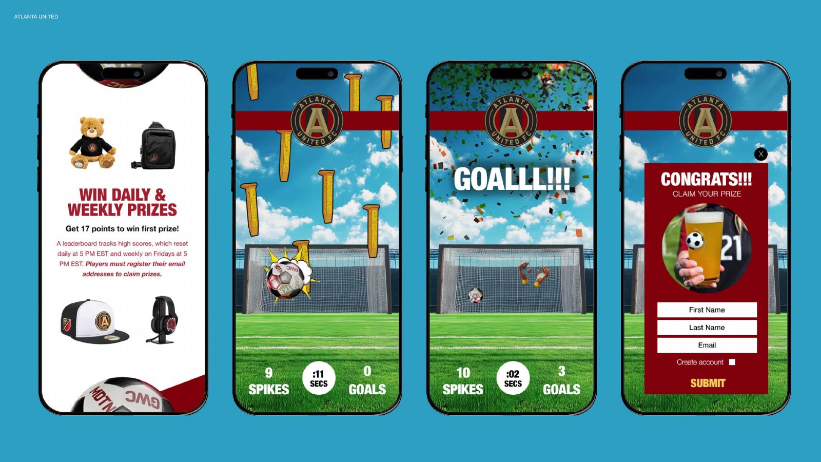 Atlanta United app flow