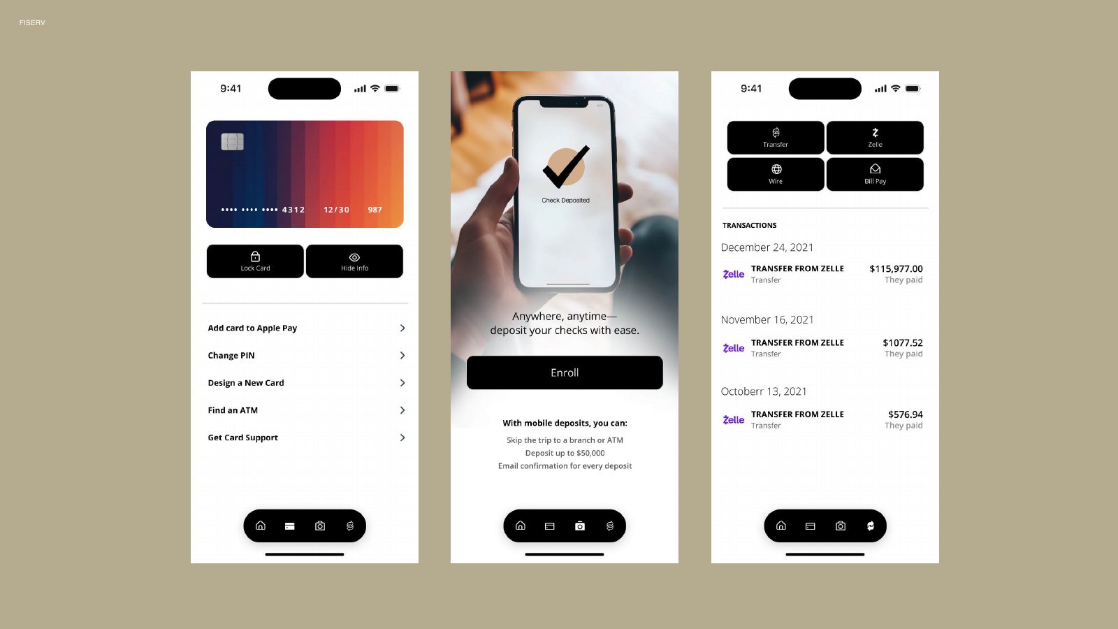 Fiserv app design system